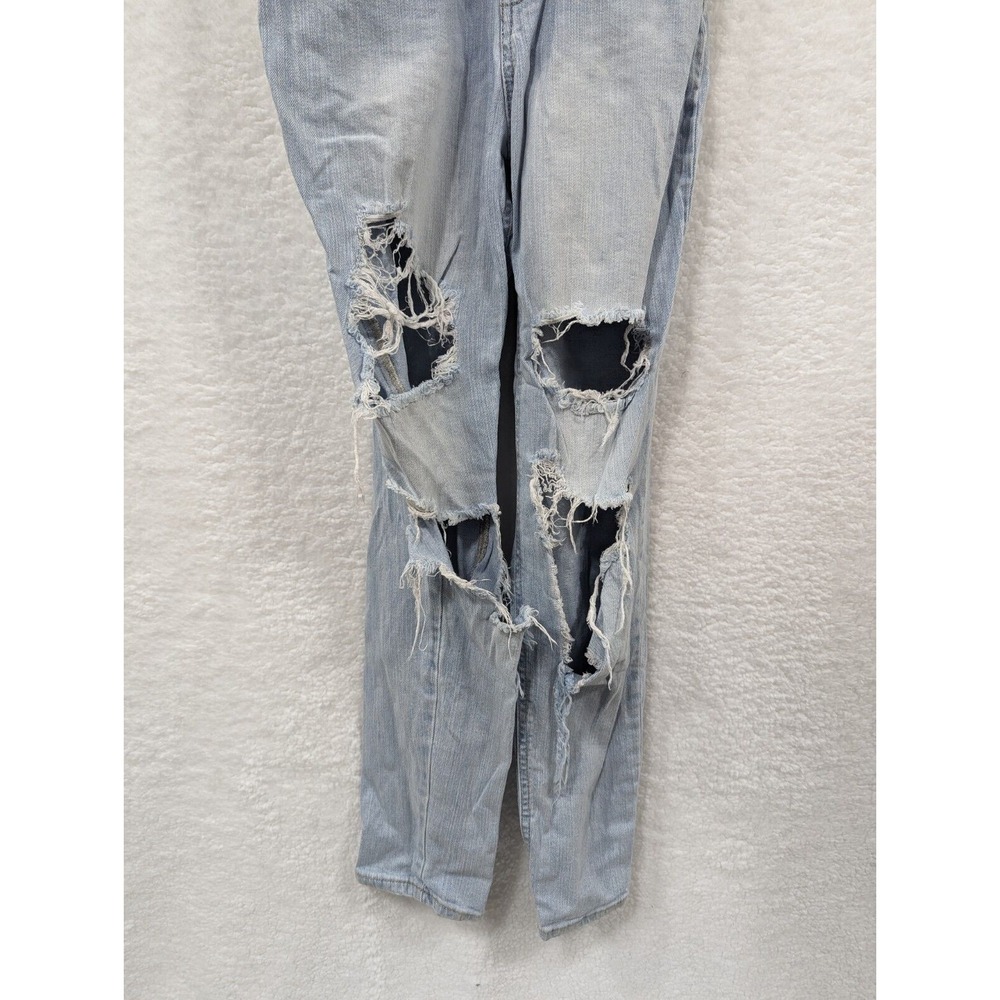 Womens Vanilla Star Distressed Overalls Denim Blue Size 5 - Picture 5 of 16
